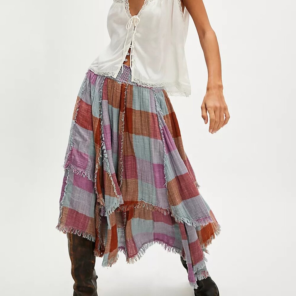 Free People FP One Averie Maxi Skirt Large - Picture 3 of 6